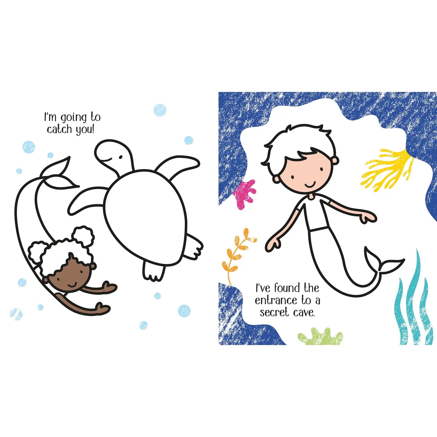 Little Coloring Mermaids Harper Collins Childrens Lil Tulips