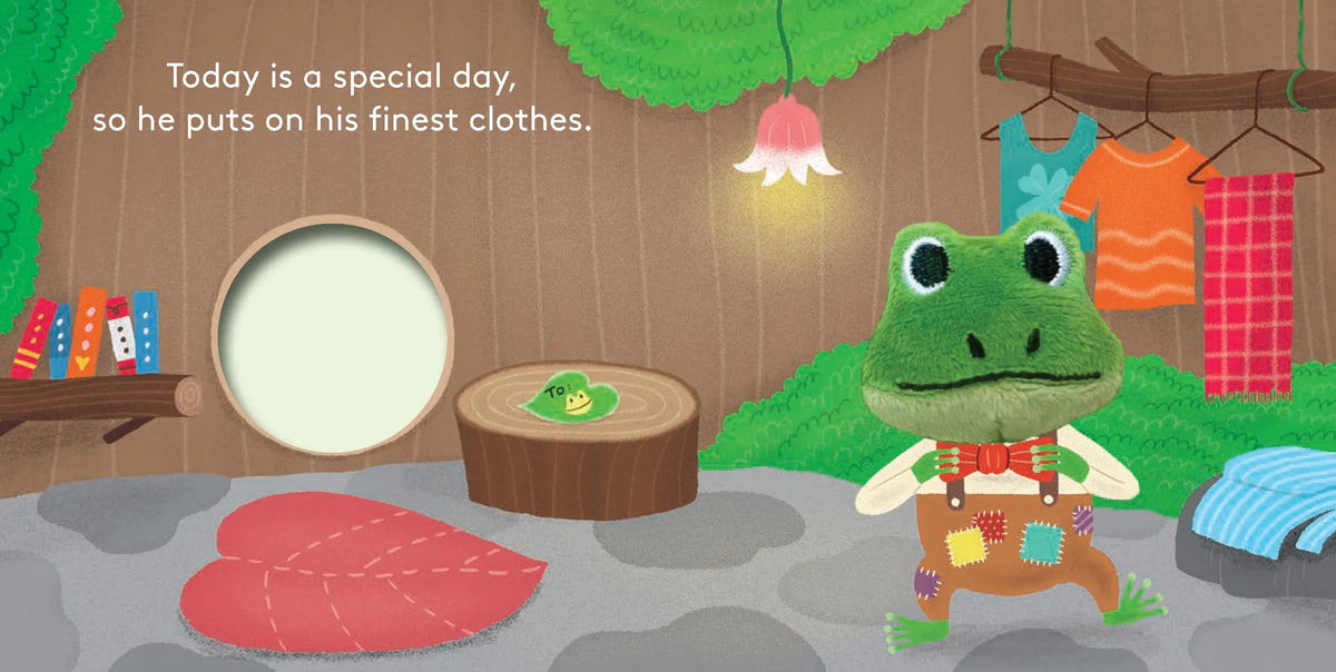 Little Cottage Frog: Finger Puppet Book Chronicle Books Lil Tulips