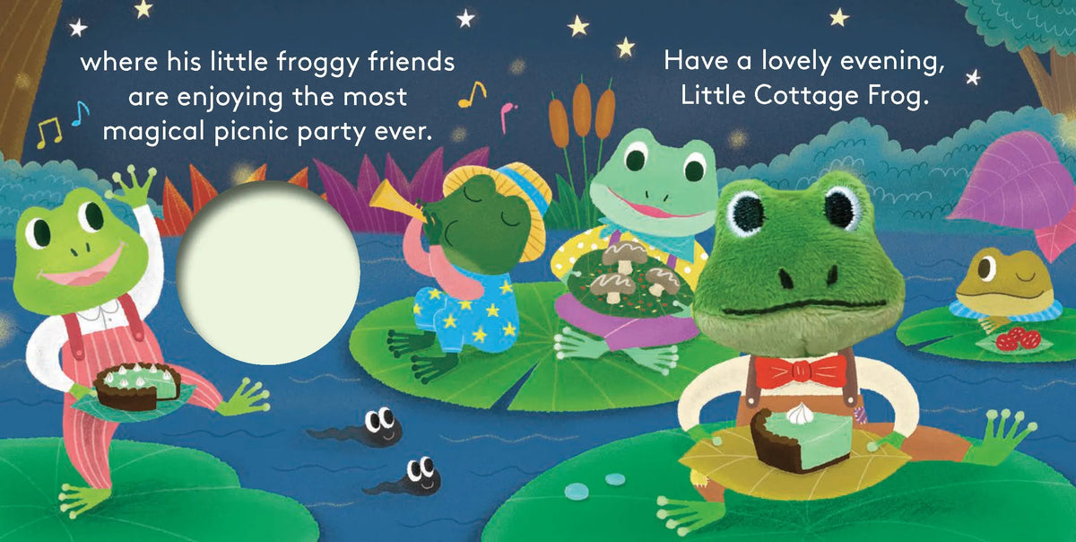 Little Cottage Frog: Finger Puppet Book Chronicle Books Lil Tulips