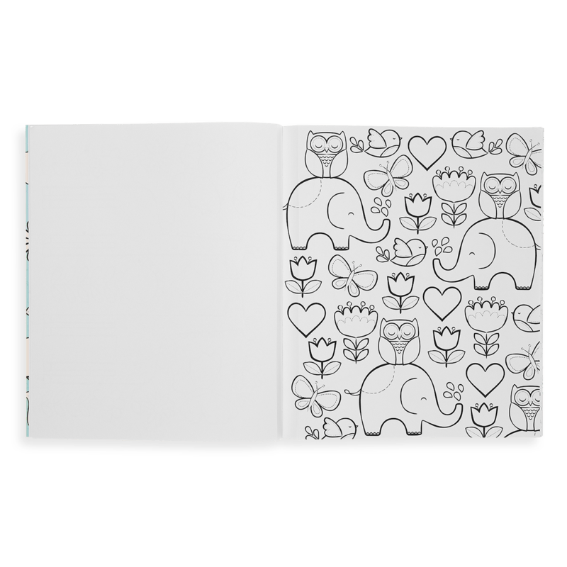 Little Cozy Critters Color-in' Book OOLY Lil Tulips