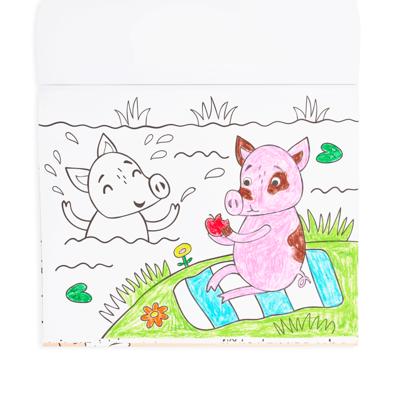 Little Farm Friends Color-in' Book OOLY Lil Tulips