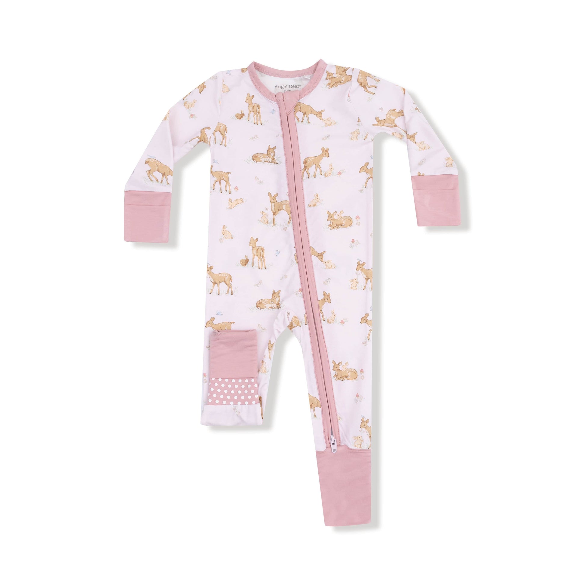 Little Fawn - 2 Way Zipper Romper Angel Dear Lil Tulips