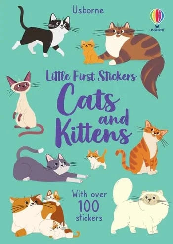 Little First Stickers Cats and Kittens Harper Collins Childrens Lil Tulips