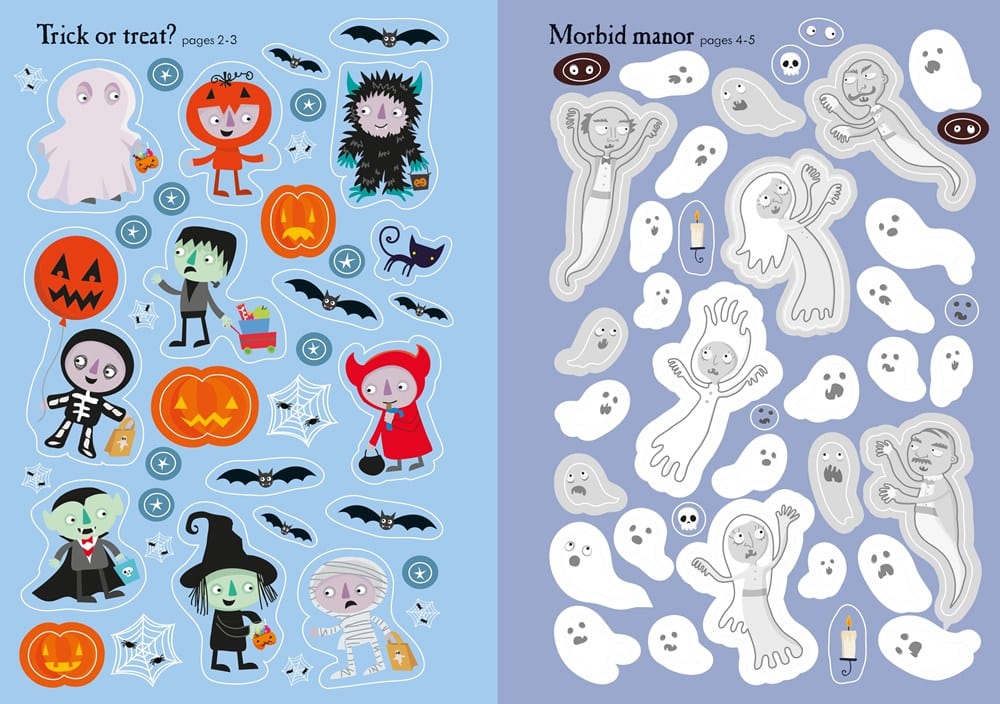 Little First Stickers Halloween Harper Collins Childrens Lil Tulips