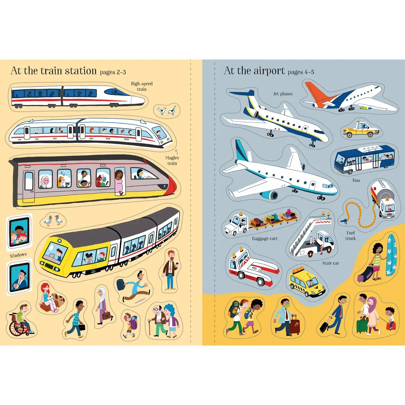 Little First Stickers Travel Harper Collins Childrens Lil Tulips