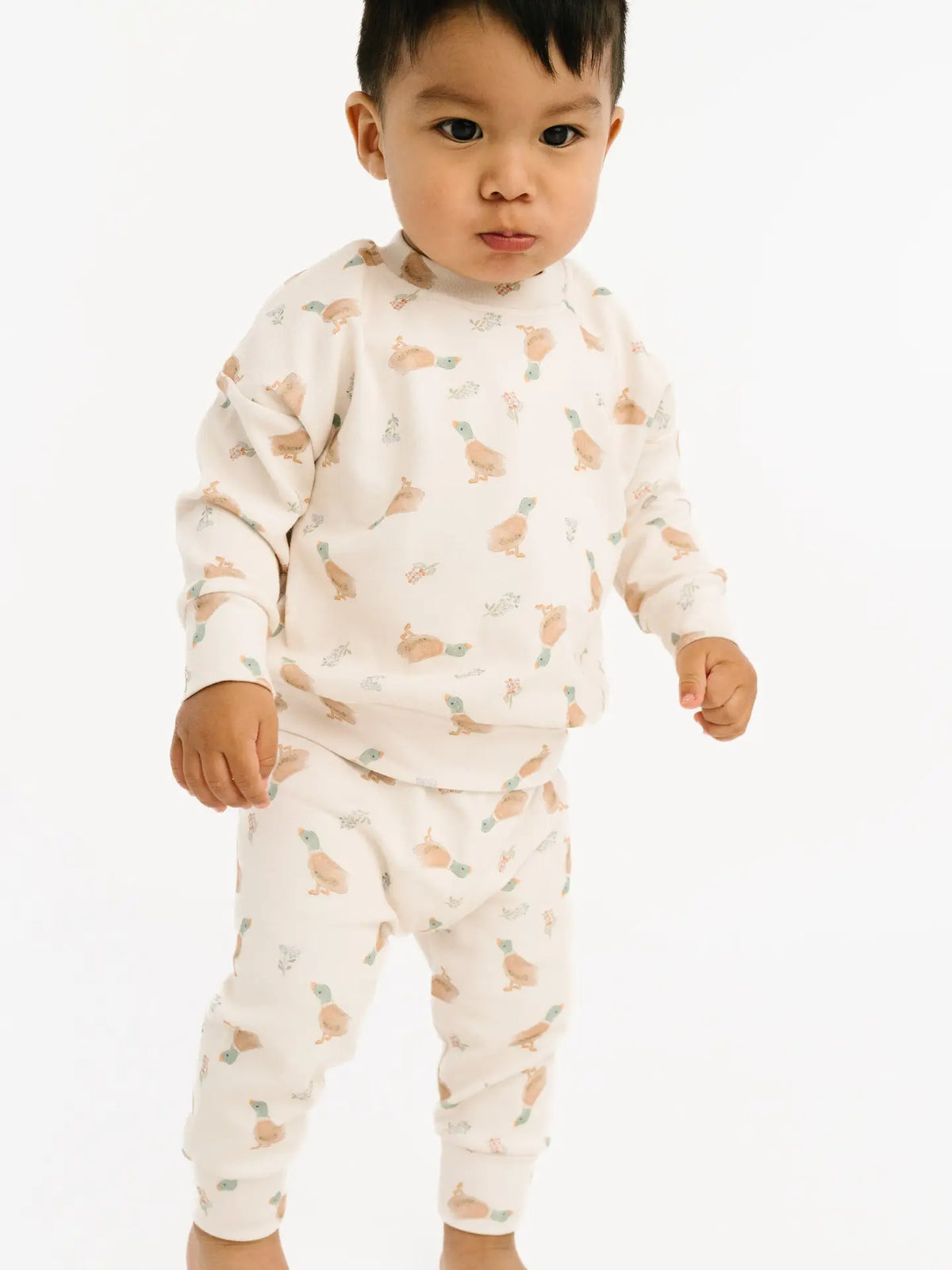 Little Mallard Duck Crewneck Set Little One Shop Lil Tulips