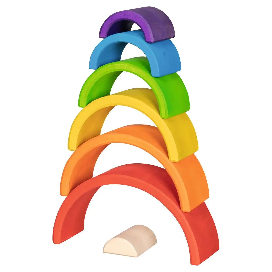 Little Rainbow Building Blocks Goki Lil Tulips