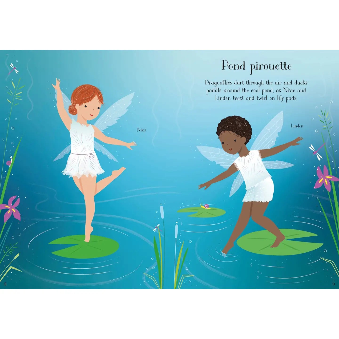 Little Sticker Dolly Dressing Ballet Fairies Harper Collins Childrens Lil Tulips