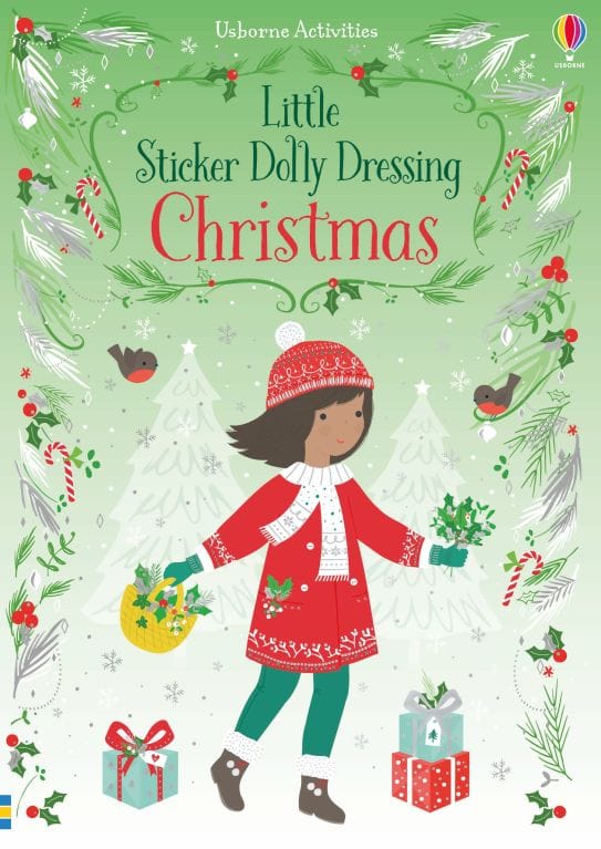 Little Sticker Dolly Dressing Christmas Harper Collins Childrens Lil Tulips