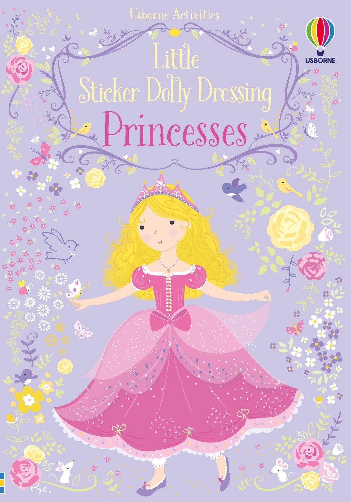 Little Sticker Dolly Dressing Princess Harper Collins Children's Lil Tulips