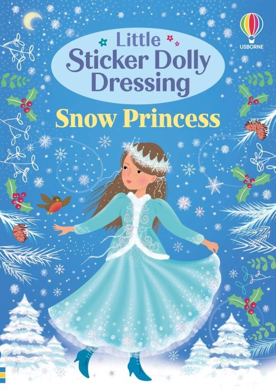 Little Sticker Dolly Dressing Snow Princess Harper Collins Childrens Lil Tulips