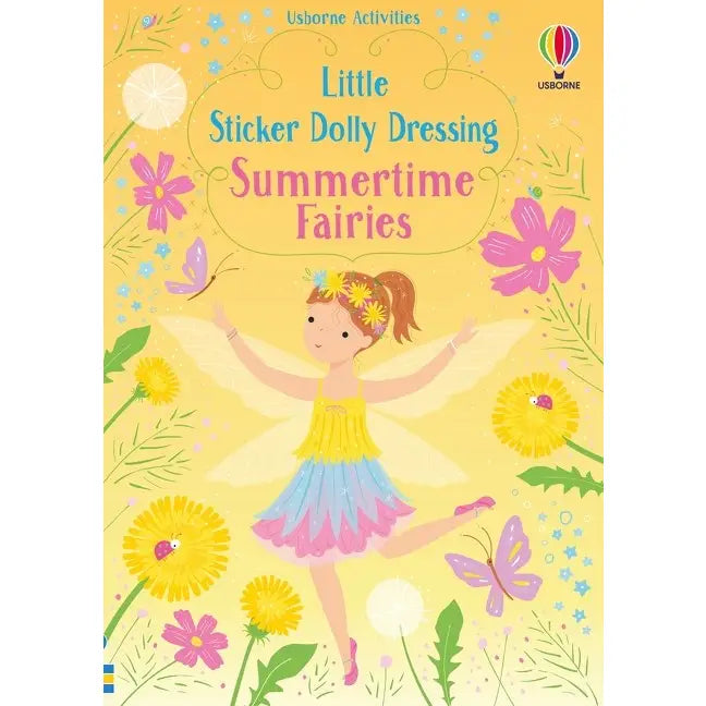 Little Sticker Dolly Dressing Summertime Fairies Harper Collins Childrens Lil Tulips