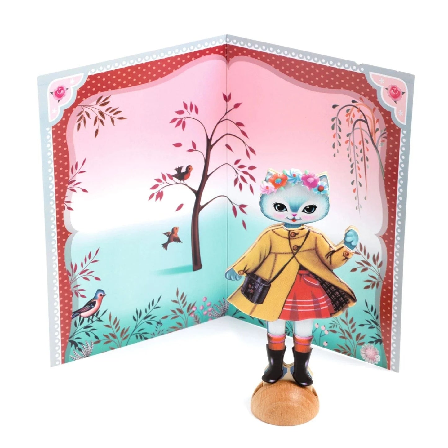 Little Wardrobe Collage Craft Kit Djeco Lil Tulips