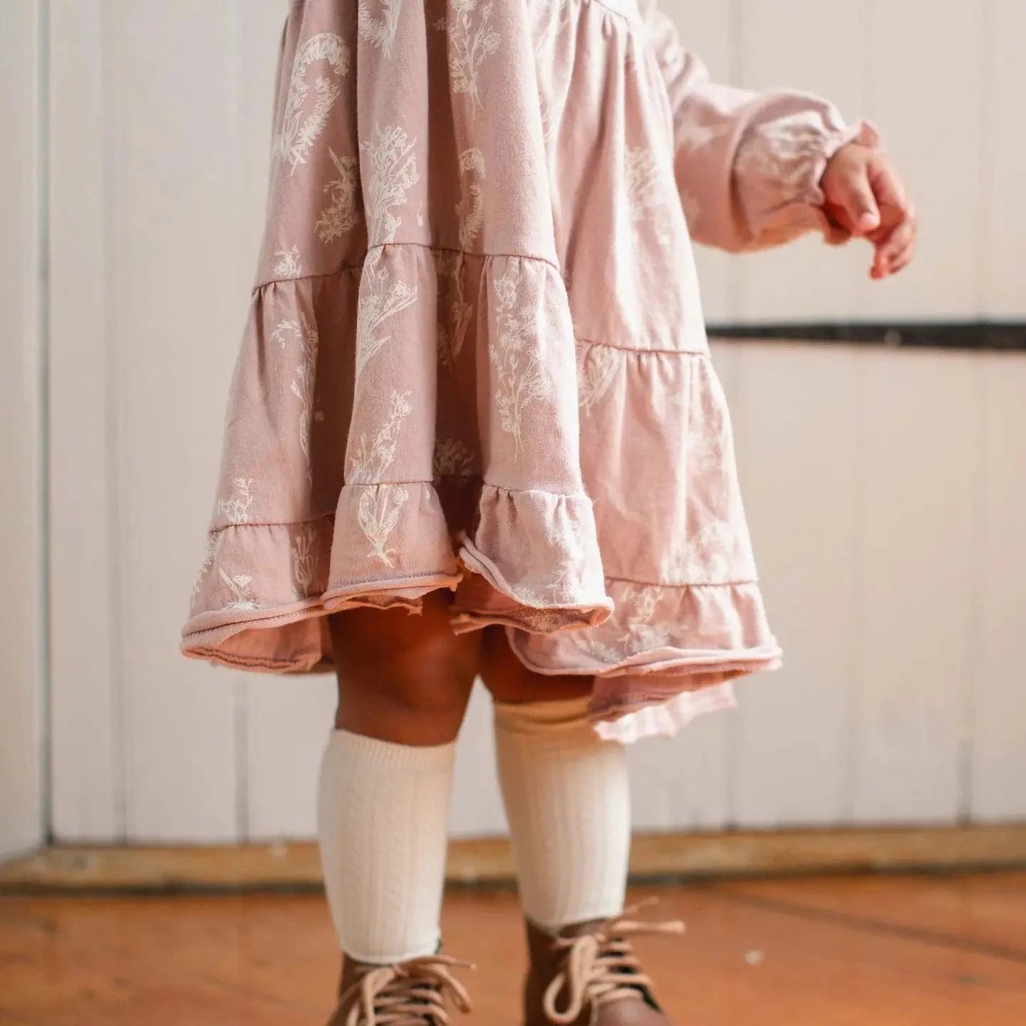 Little Wild Flower Dress & Diaper Cover Burt's Bees Baby Lil Tulips