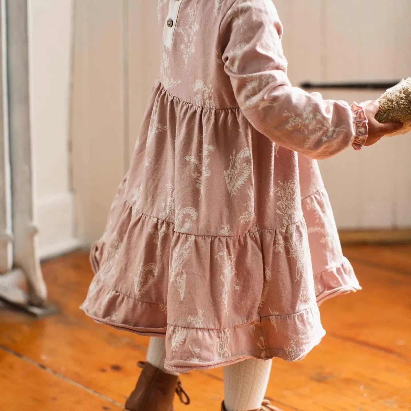Little Wild Flower Toddler Dress Burt's Bees Baby Lil Tulips