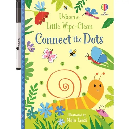 Little Wipe-Clean Connect the Dots Harper Collins Childrens Lil Tulips