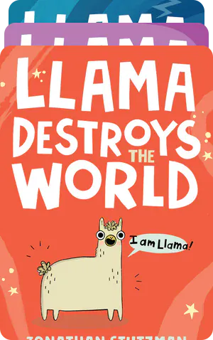 Llama Destroys the World and other Alpacalyptic Stories - Audiobook Card Yoto Lil Tulips
