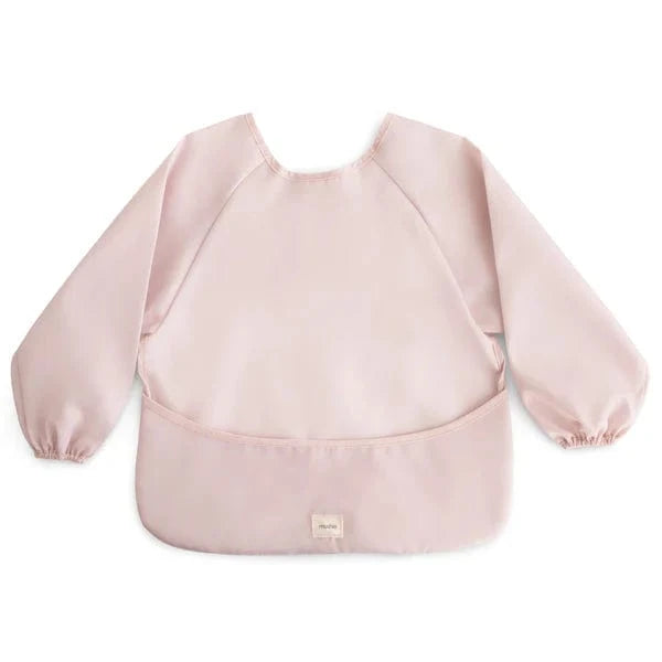 Long Sleeve Bib - Blush Mushie Lil Tulips
