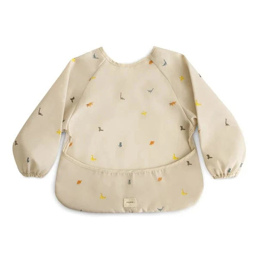 Long Sleeve Bib - Dinos Mushie Lil Tulips