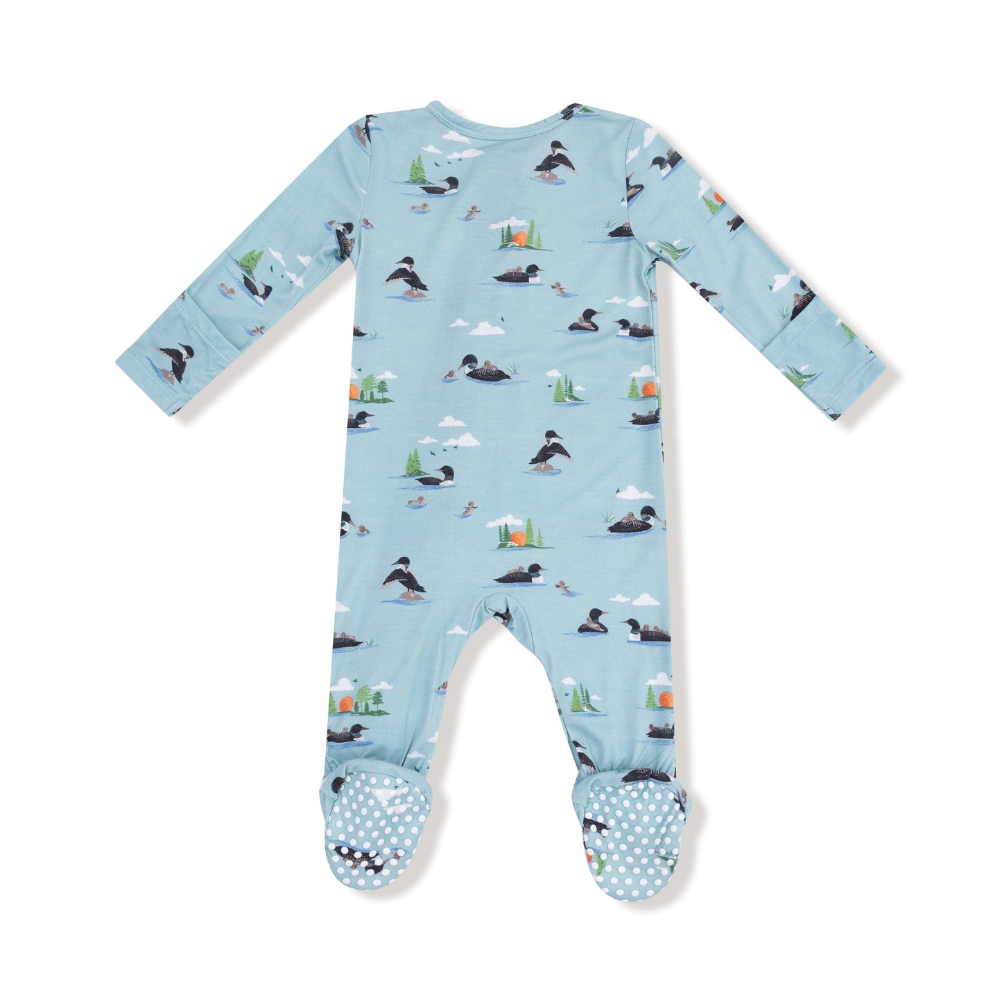 Loons - 2 Way Zipper Footie Angel Dear Lil Tulips