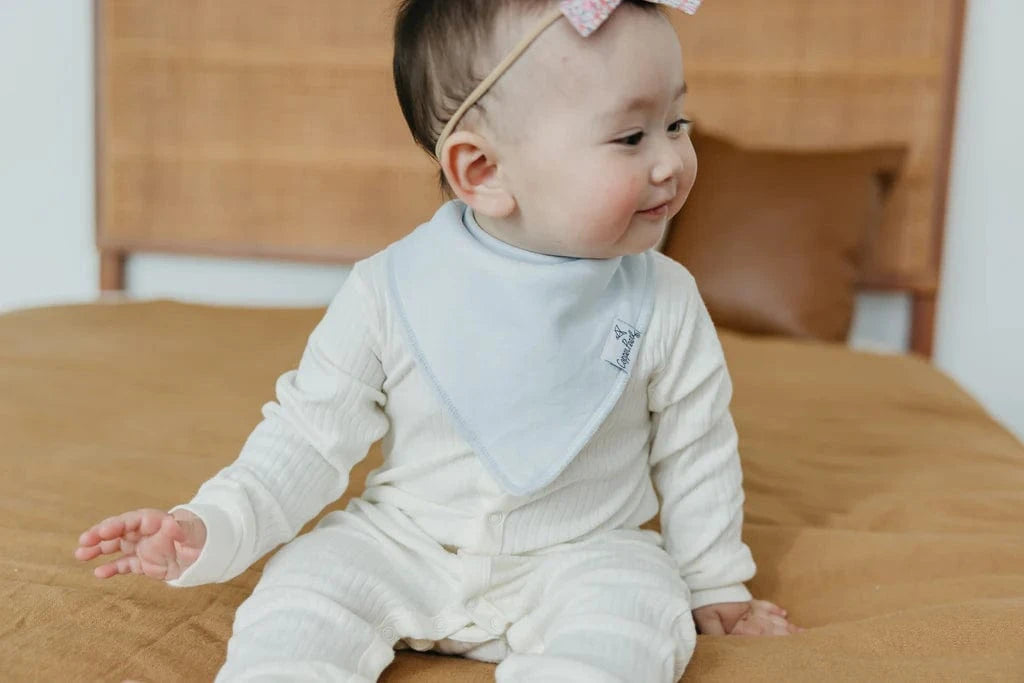 Lucky Baby Bandana Bibs Copper Pearl Lil Tulips