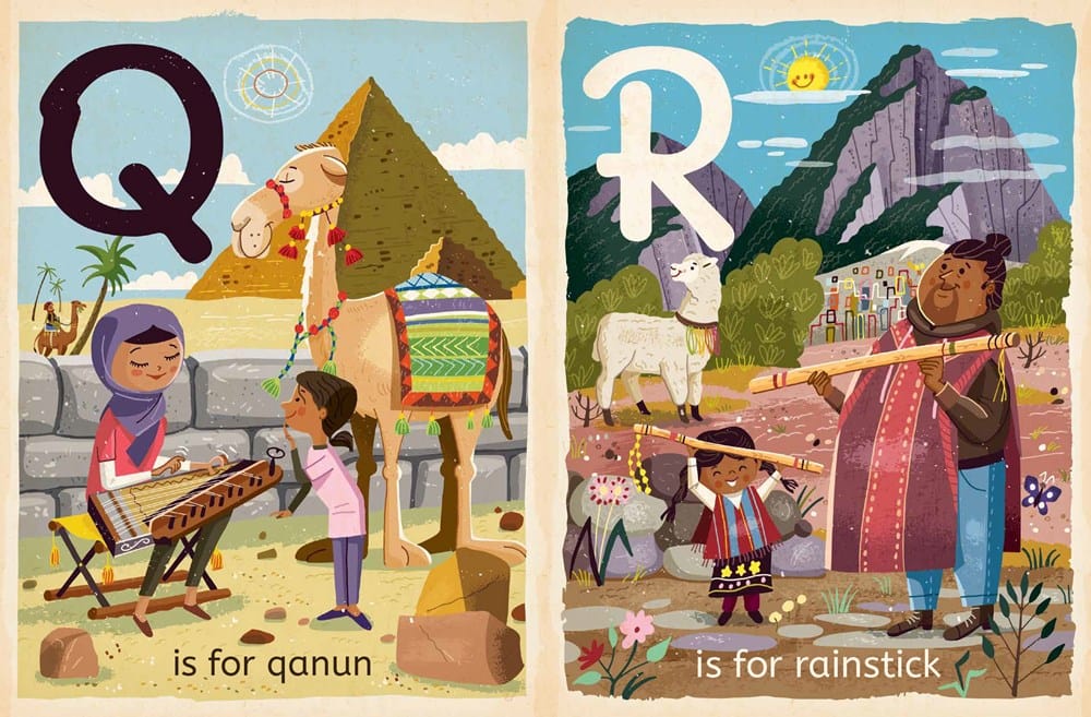 M Is For Music: Alphabet Board Book Babylit Lil Tulips
