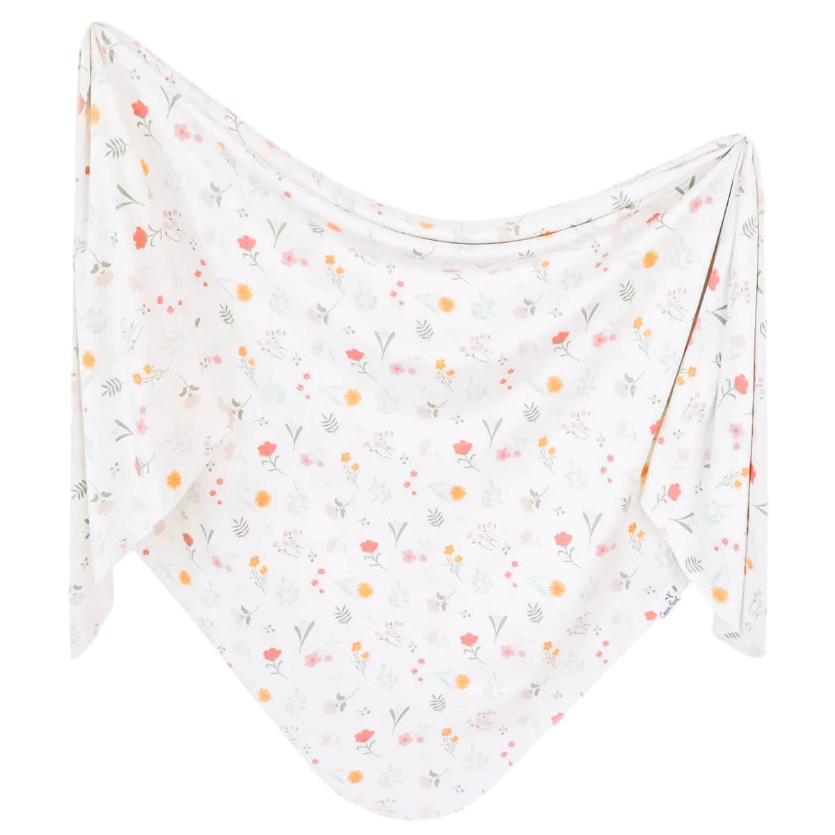 Mabel Knit Swaddle Blanket Copper Pearl Lil Tulips