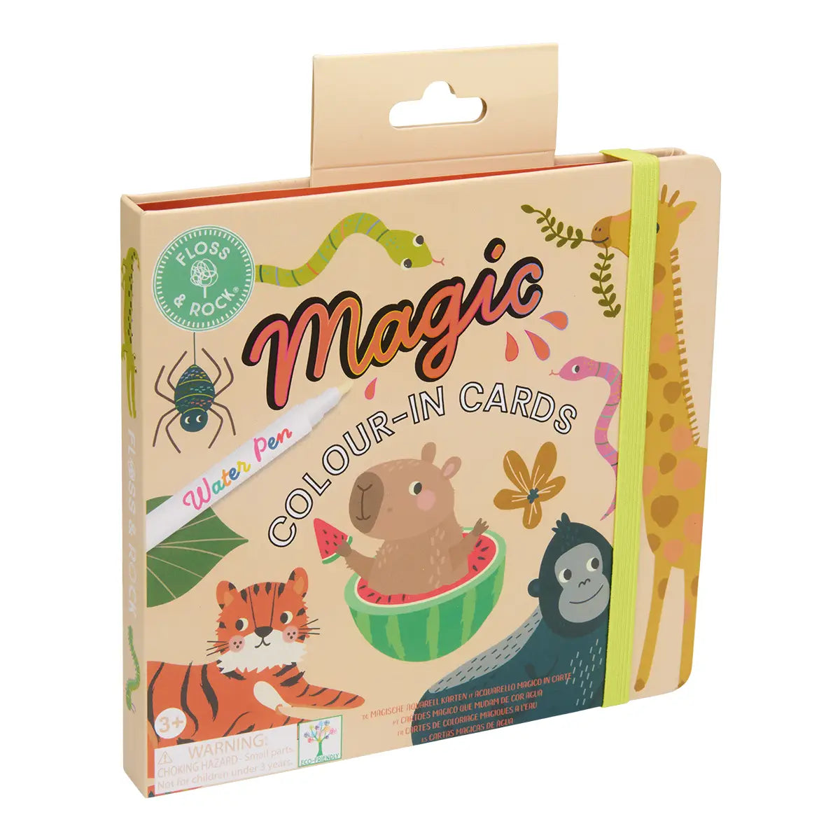 Magic Color-In Cards - Jungle Floss and Rock Lil Tulips