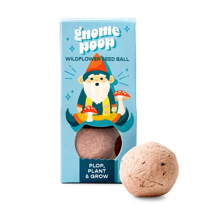 Magical Plops Wildflower Seed Balls - Gnome Poop Modern Sprout Lil Tulips