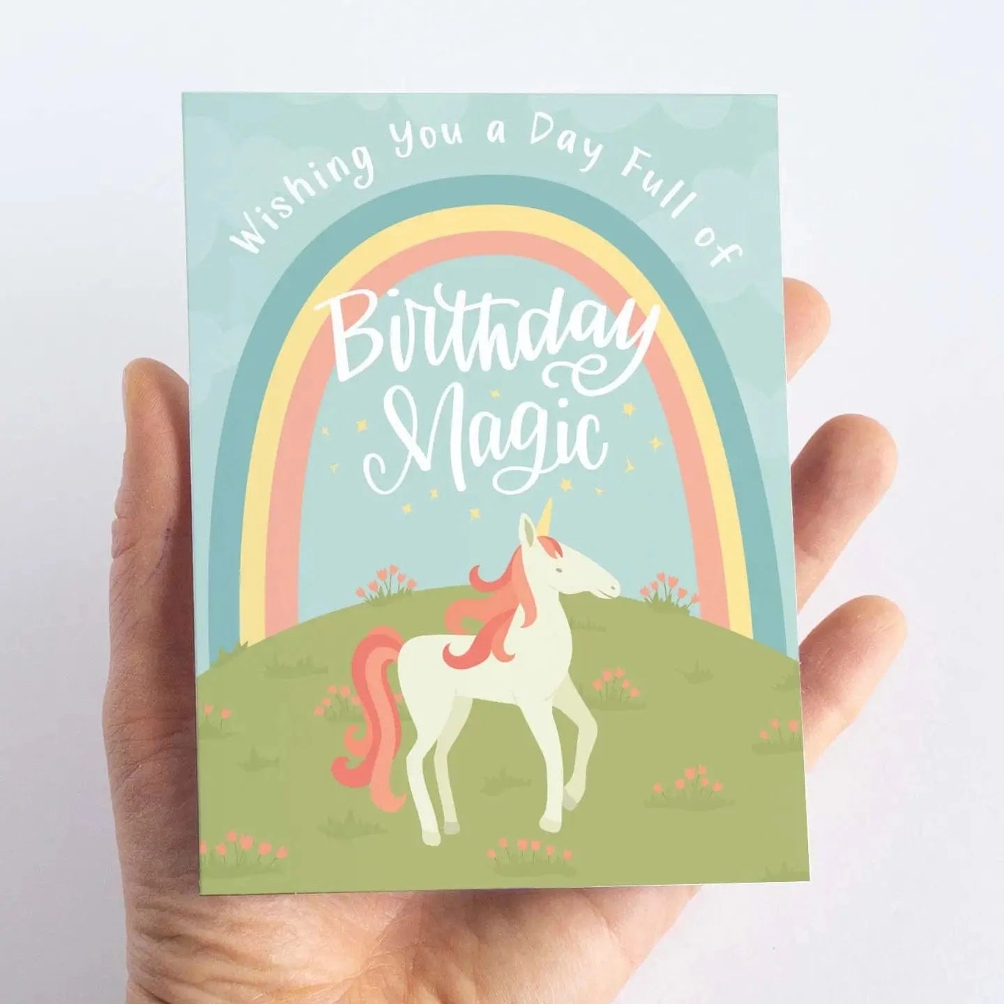 Magical Unicorn Birthday Card Pedaller Designs Lil Tulips