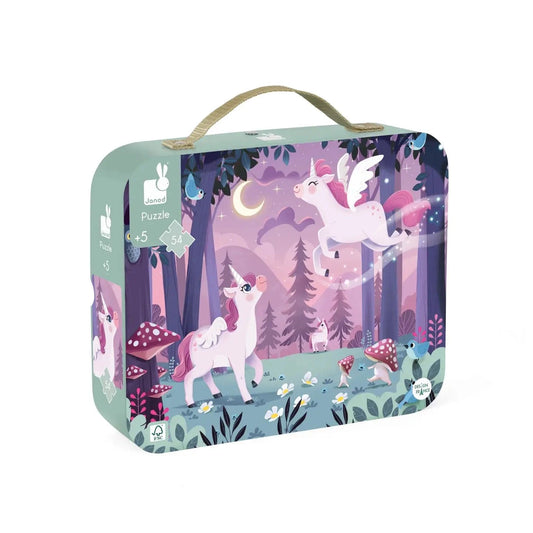 Magical Unicorns Puzzle - 54 Pieces Janod Lil Tulips