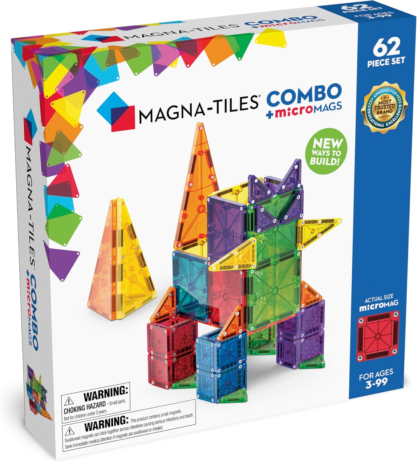 MAGNA-TILES® 62 Piece Combo Set Magna-Tiles Lil Tulips