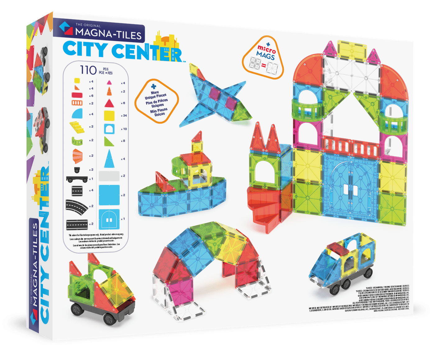 MAGNA-TILES® City Center Magna-Tiles Lil Tulips