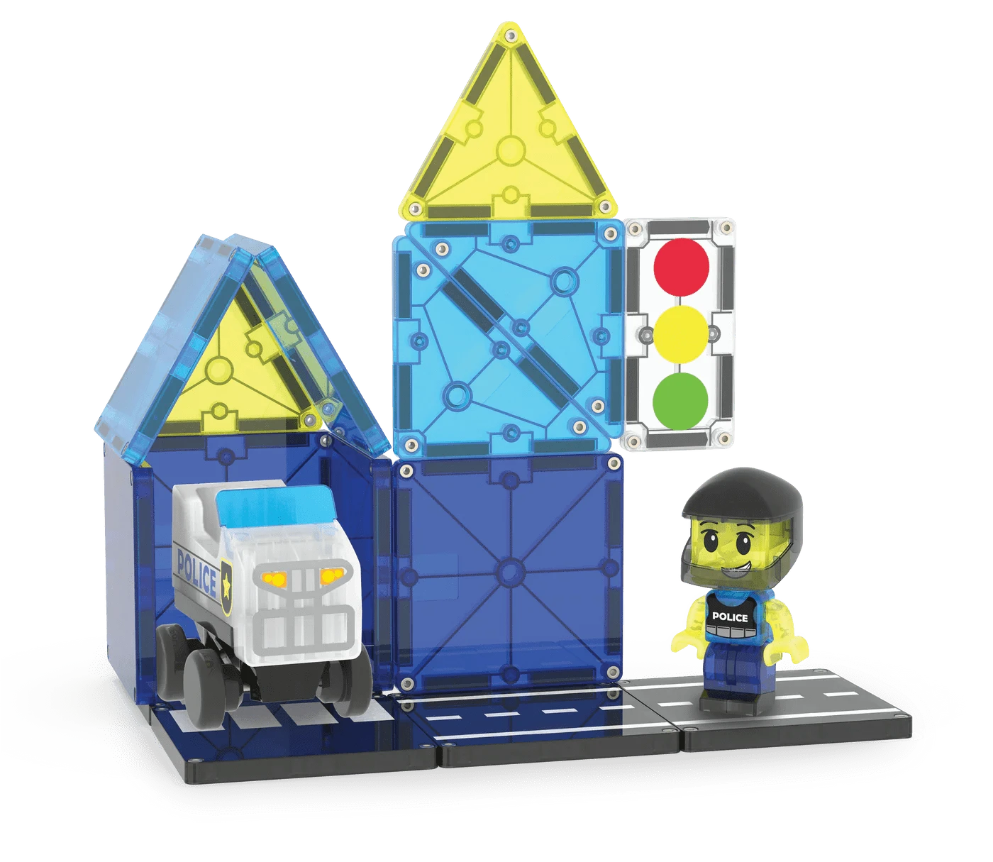 MAGNA-TILES® Police Patrol Magna-Tiles Lil Tulips