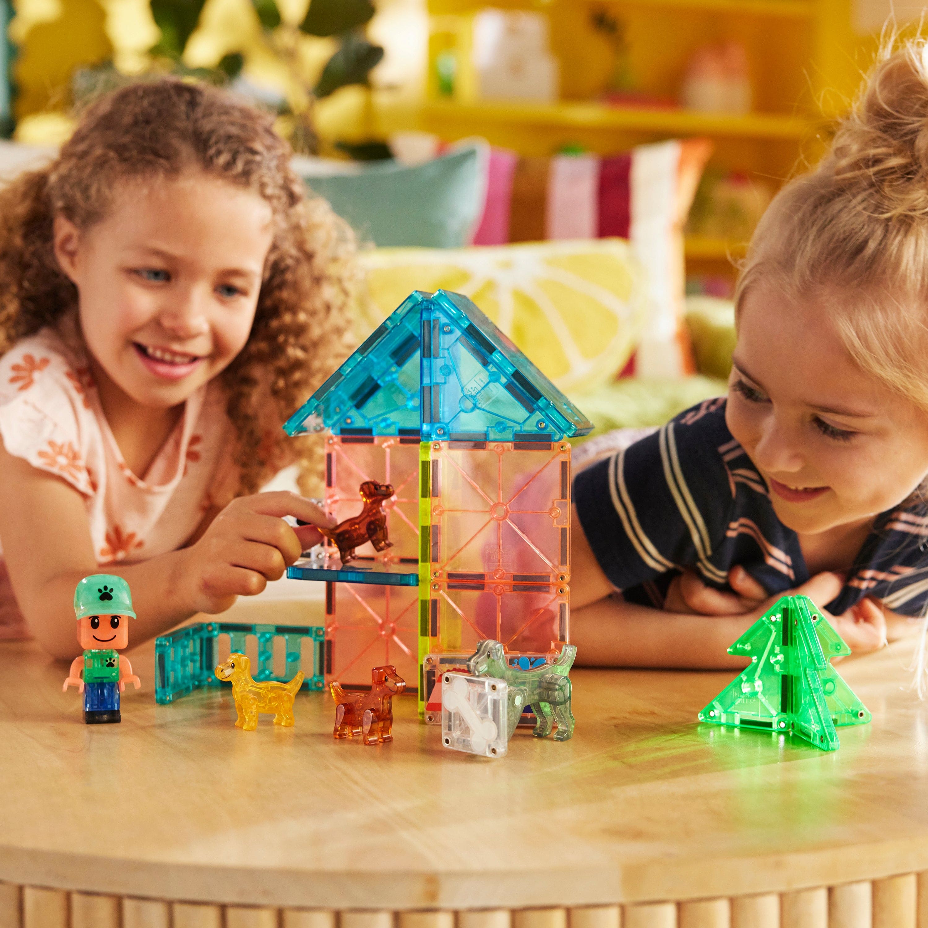 MAGNA-TILES® Puppy Park Magna-Tiles Lil Tulips