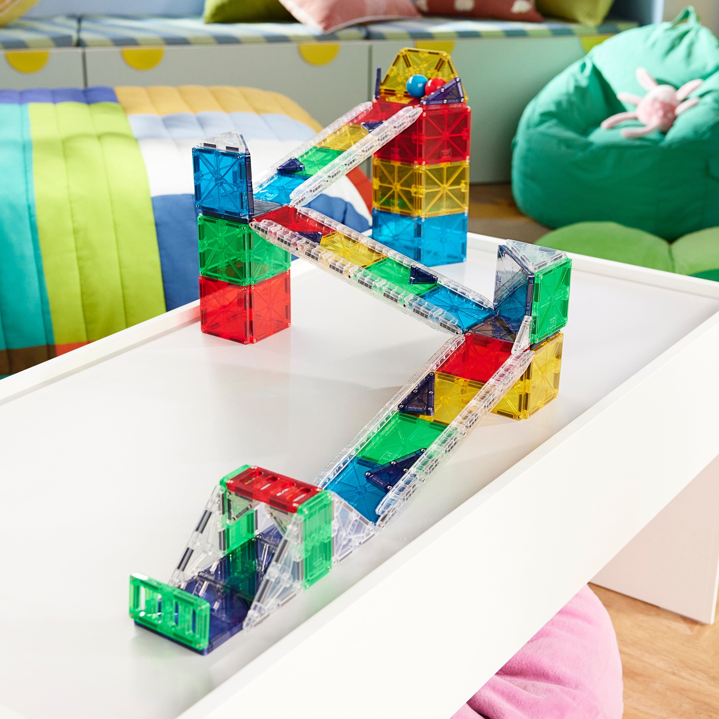 MAGNA-TILES® Rail Racers Deluxe Magna-Tiles Lil Tulips
