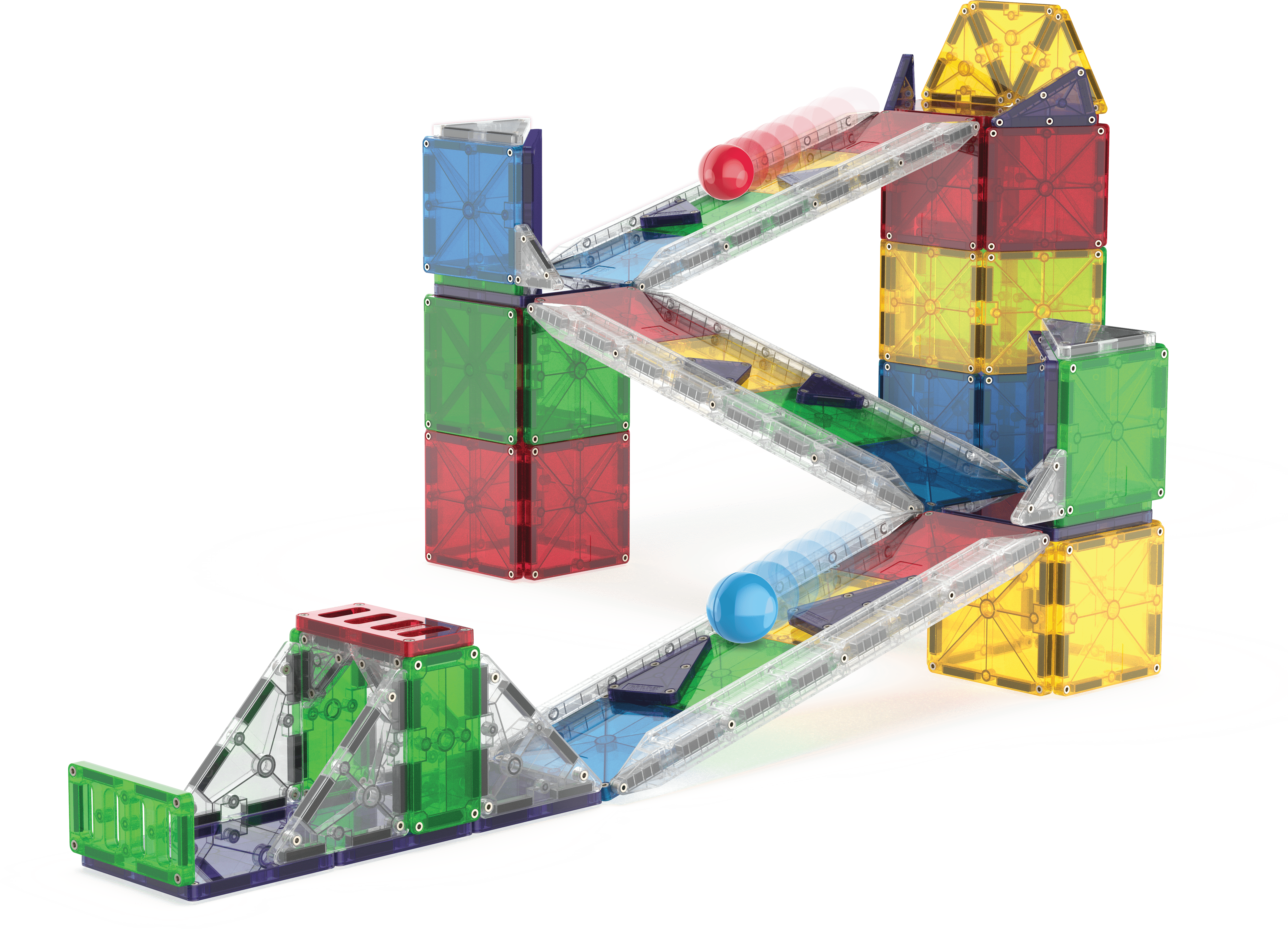 MAGNA-TILES® Rail Racers Deluxe Magna-Tiles Lil Tulips