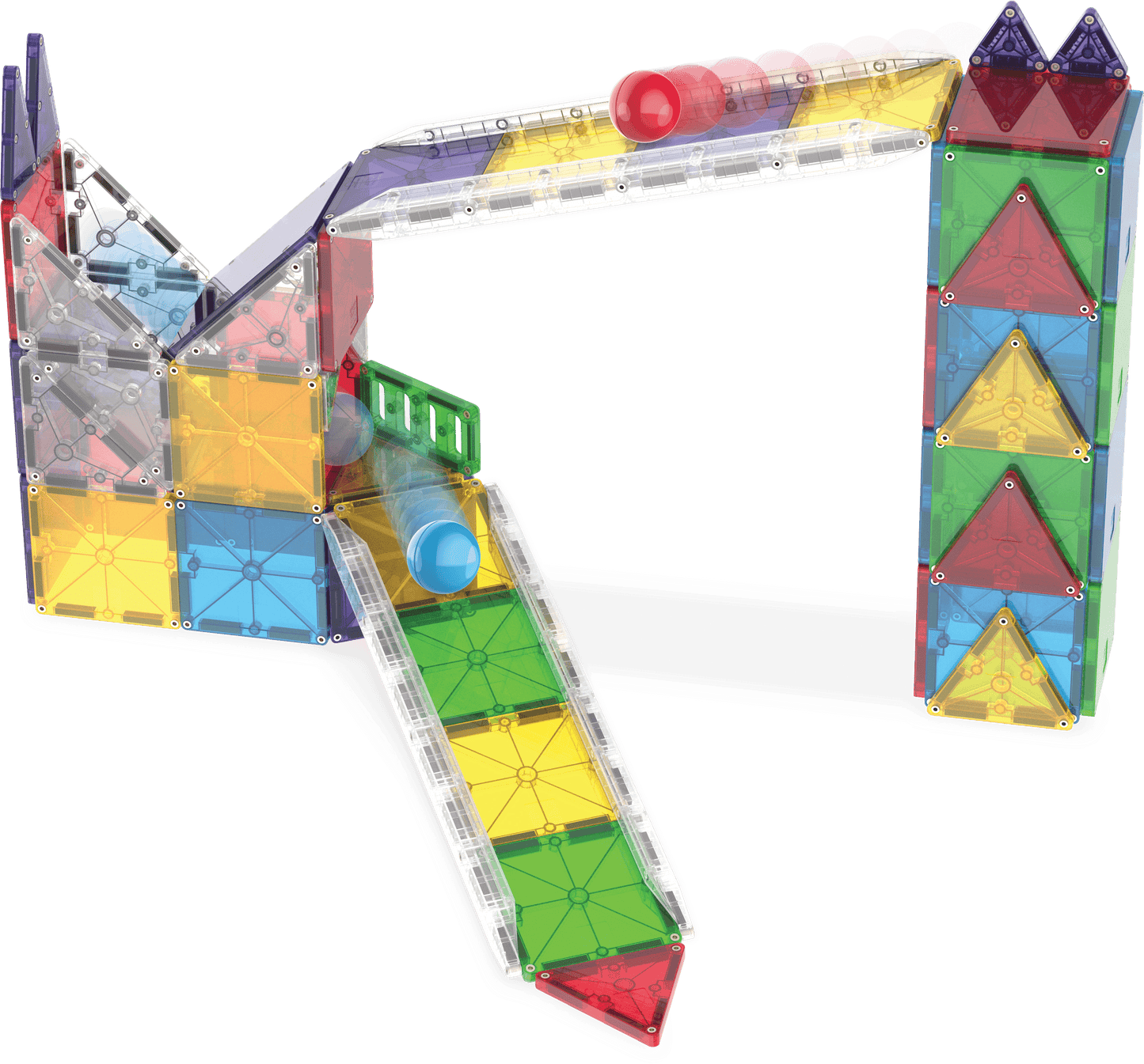 MAGNA-TILES® Rail Racers Deluxe Magna-Tiles Lil Tulips