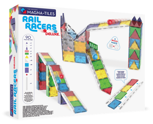 MAGNA-TILES® Rail  Racers Deluxe Magna-Tiles Lil Tulips