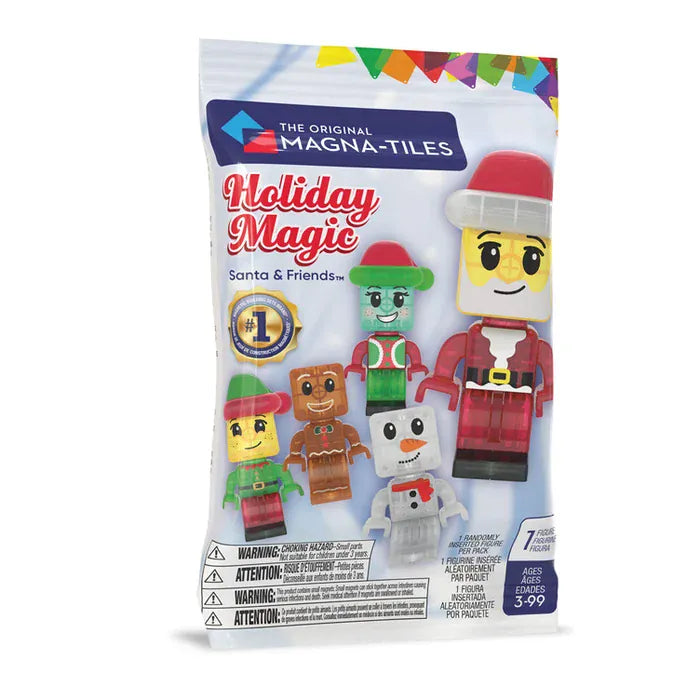 Magnatile Santa & Friends Blind Bag Magna-Tiles Lil Tulips