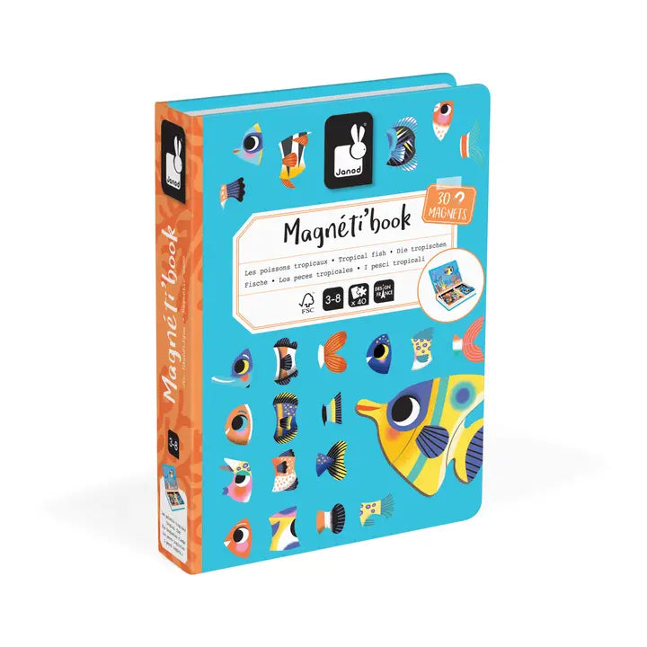 Magneti'book Tropical Fish Janod Lil Tulips