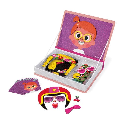Janod Magneti’Book – Girl's Crazy Faces – view 2