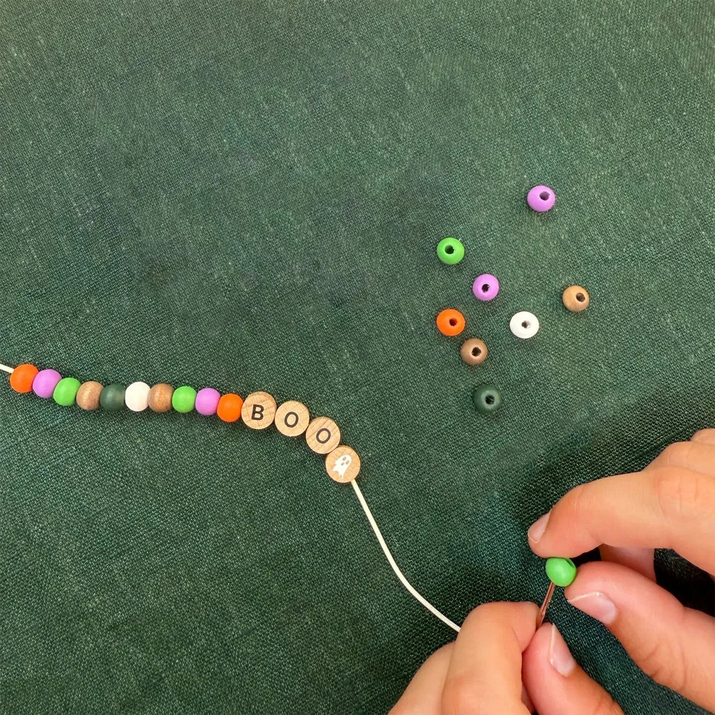 Make Your Own Ghost Bracelet- ENVELOPE Cotton Twist Lil Tulips