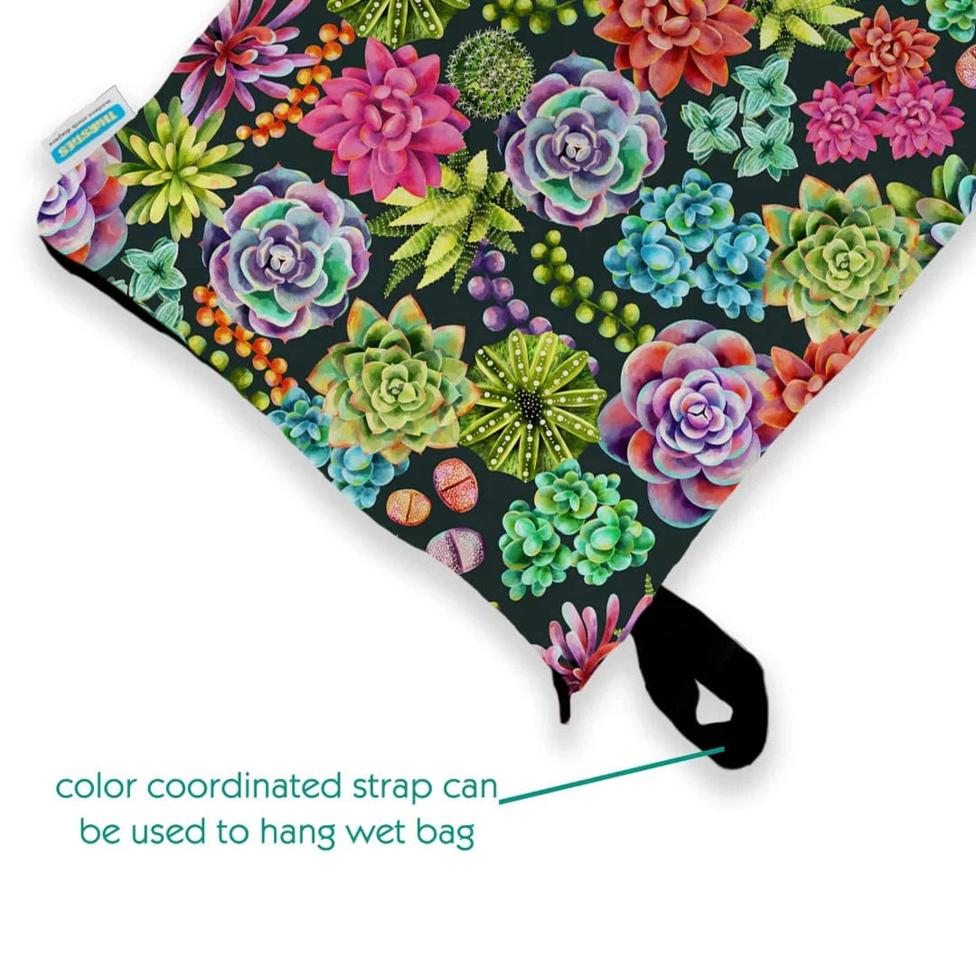 Mala Deluxe Wet Bag Thirsties Thirsties Lil Tulips
