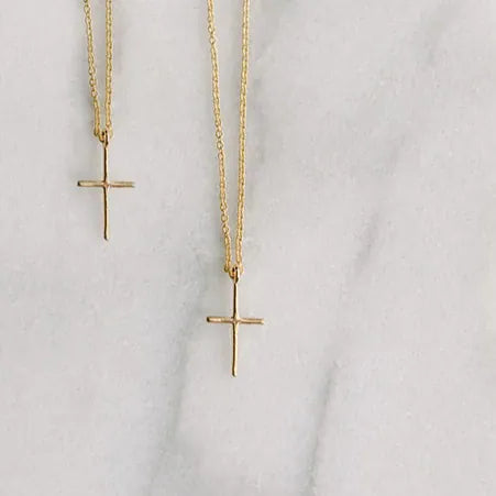 Mama & Me Cross Necklace Set Helmsie Lil Tulips