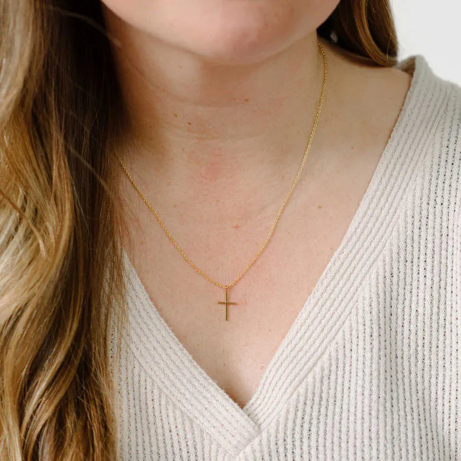 Mama & Me Cross Necklace Set Helmsie Lil Tulips