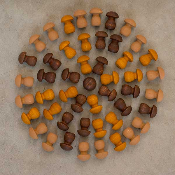 Mandala Little Mushroom Grapat Lil Tulips