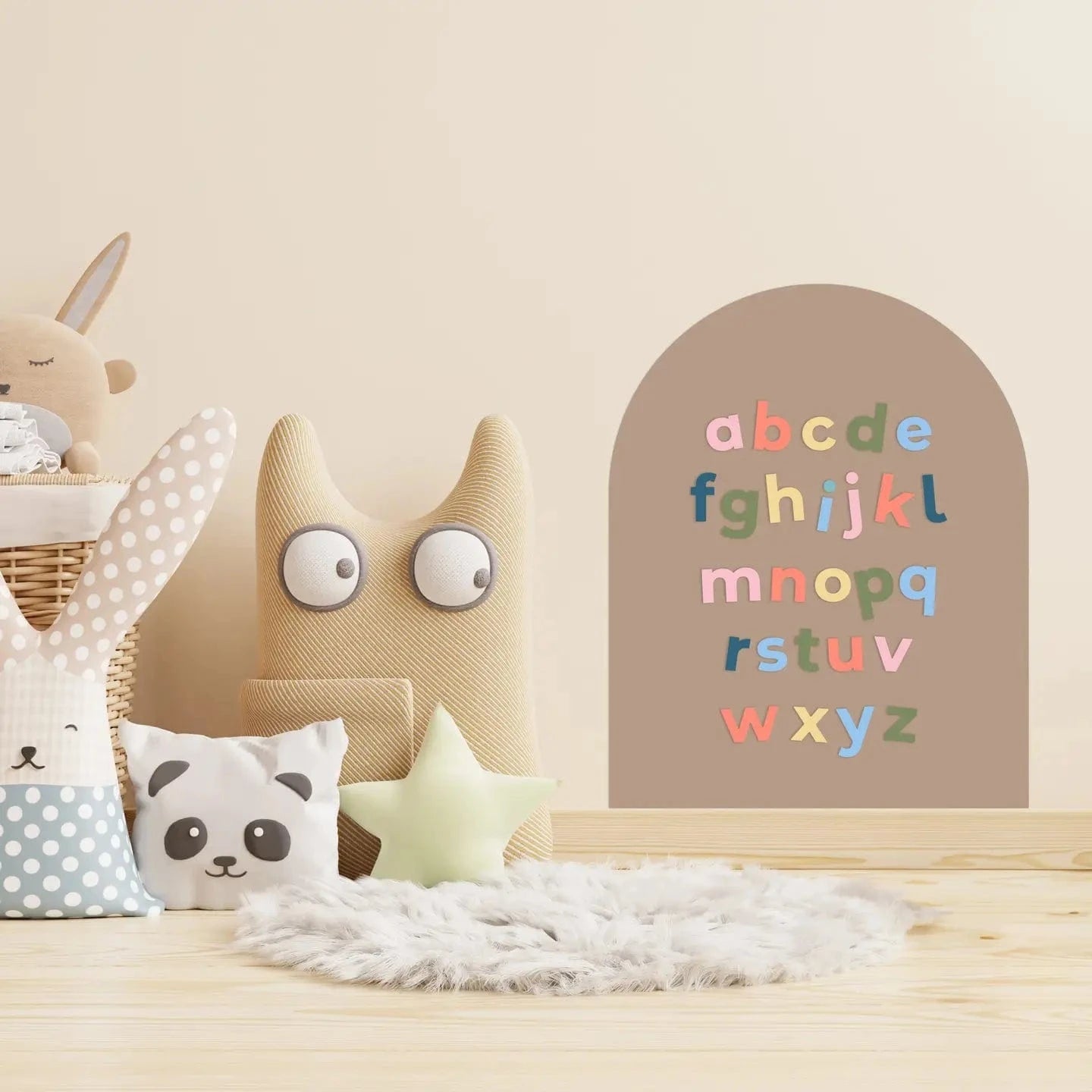 Maple Magnetic Arch Wall Decal - MINI The Type Set Co. Lil Tulips