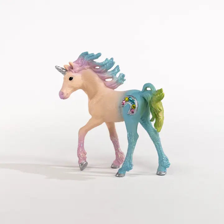 Marshmallow Unicorn Foal Unicorn Toy Schleich Lil Tulips