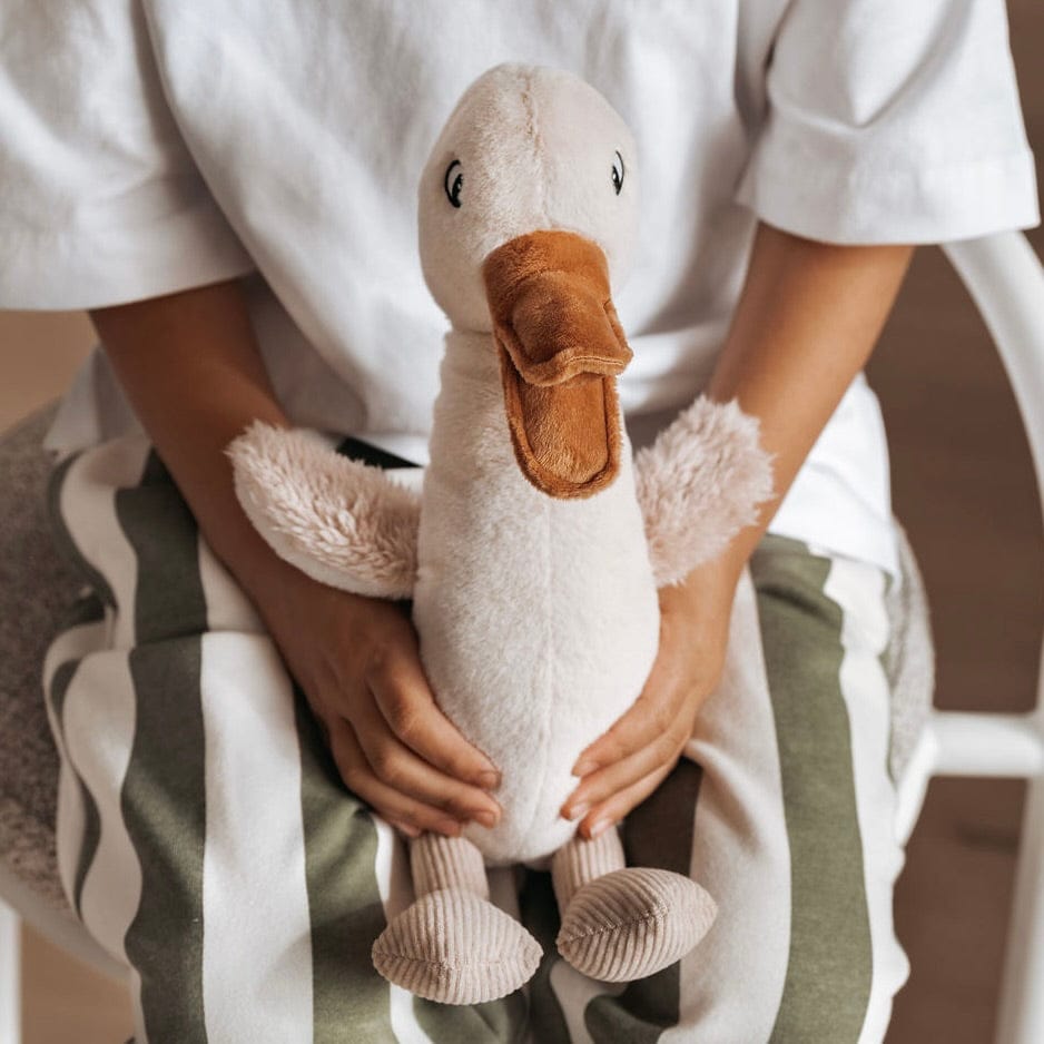 Maude Duck Plush Toy and the little dog laughed Lil Tulips